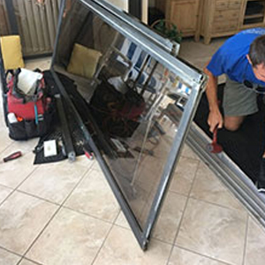 sliding glass door frame repair Welland